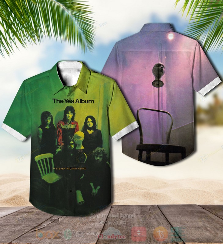 Yes band The Yes Album green Hawaiian Shirt