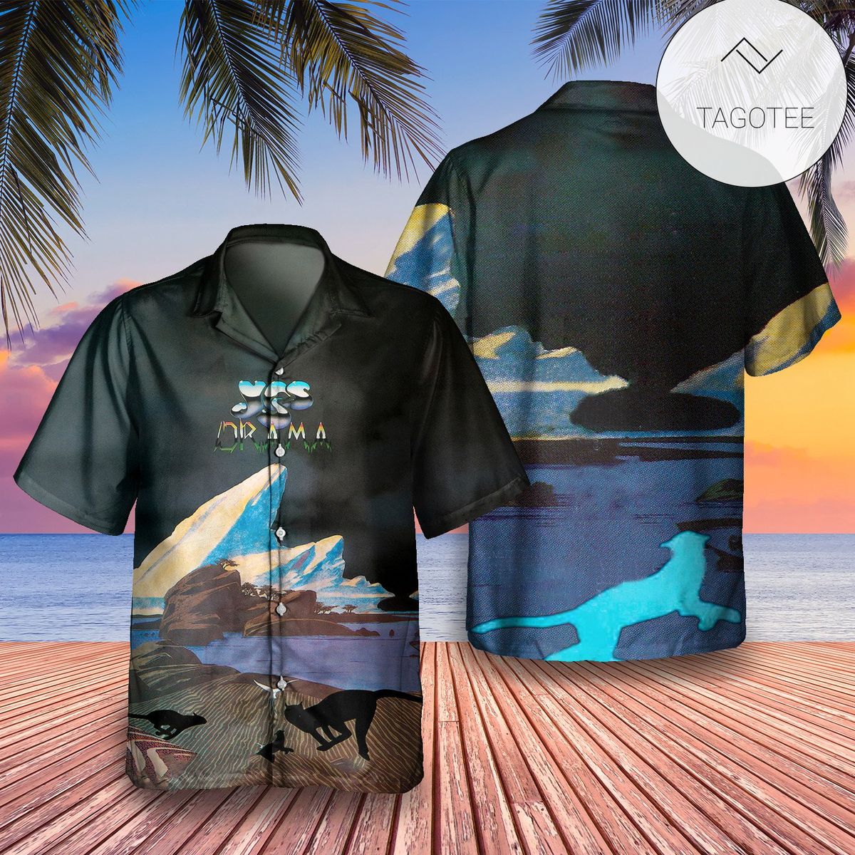 Yes Close To The Edge Album Cover Style 2 Hawaiian Shirt