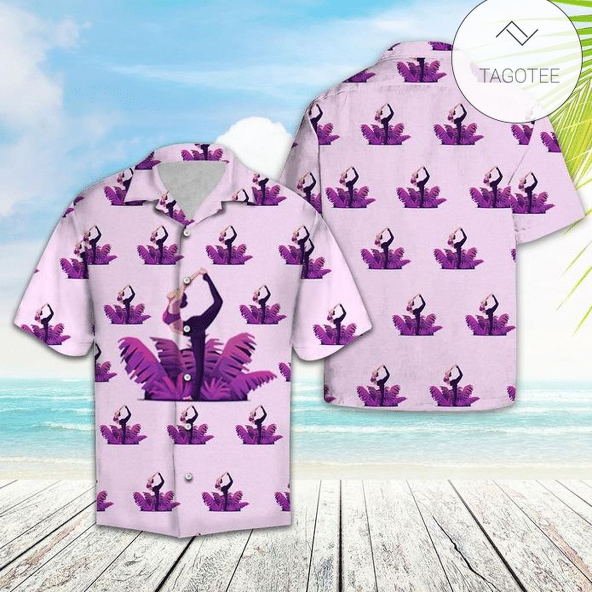 Yoga Shirt Yoga Hawaiian Shirt For Yoga Lovers