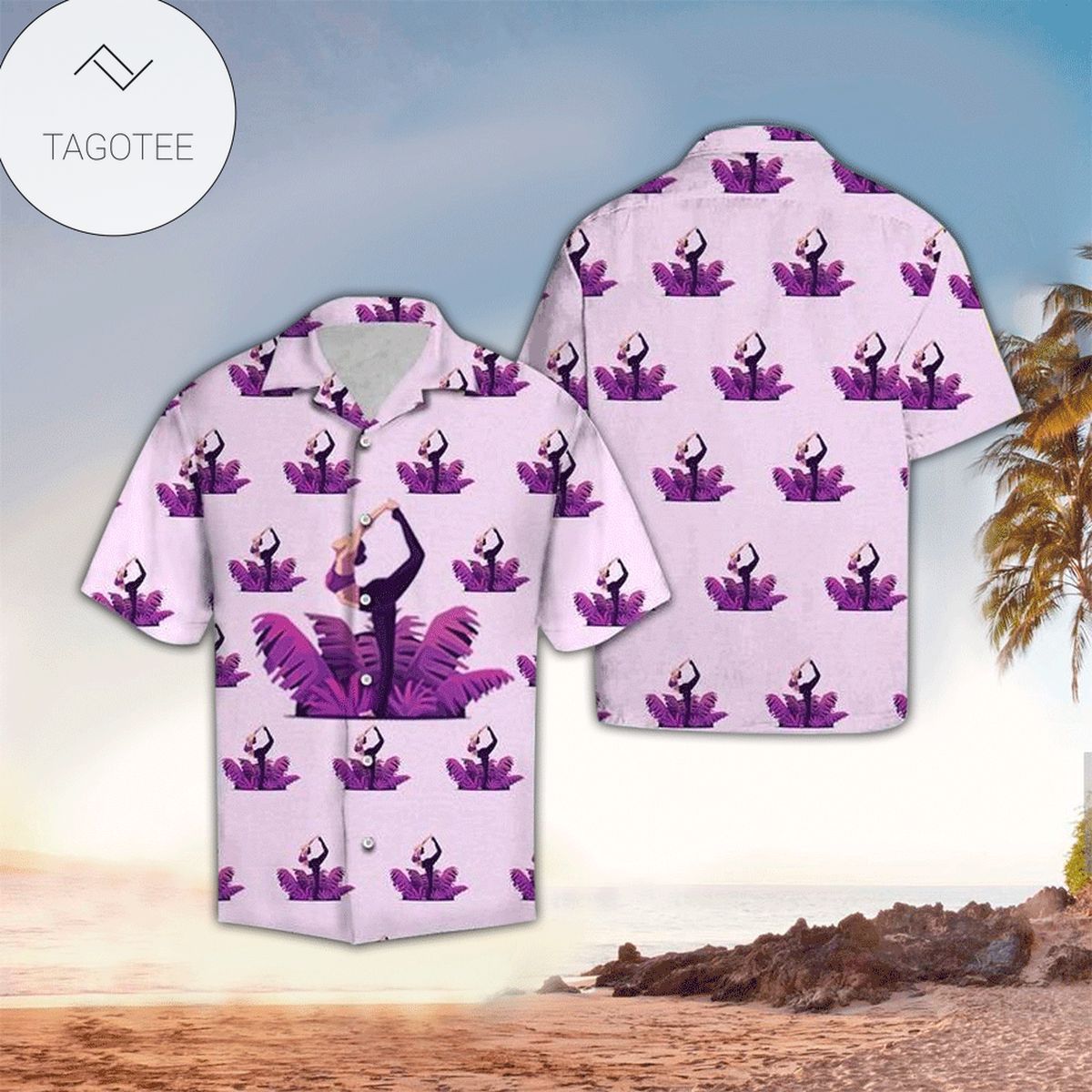 Yoga Terrier Aloha Hawaii Shirt Perfect Hawaiian Shirt For Yoga Lover