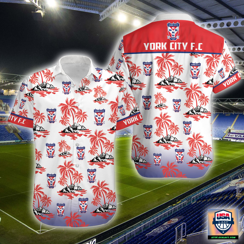 York City F.C 100 Years Special Hawaiian Shirt