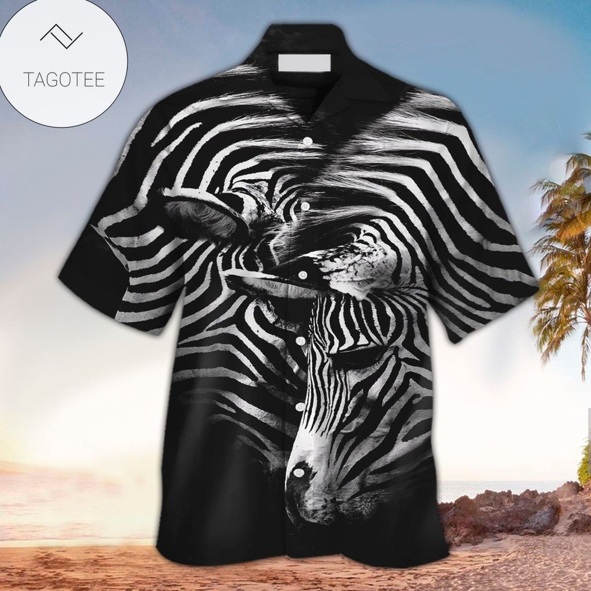 Zebra Aloha Shirt Hawaiian Shirt For Zebra Lovers