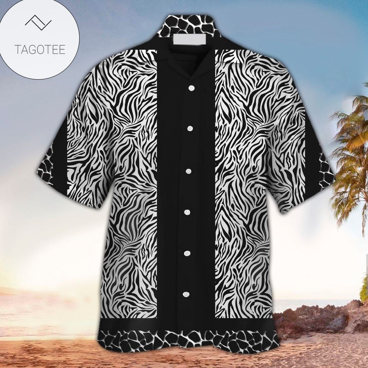 Zebra Hawaiian Shirt Perfect Gift Ideas For Zebra Lover