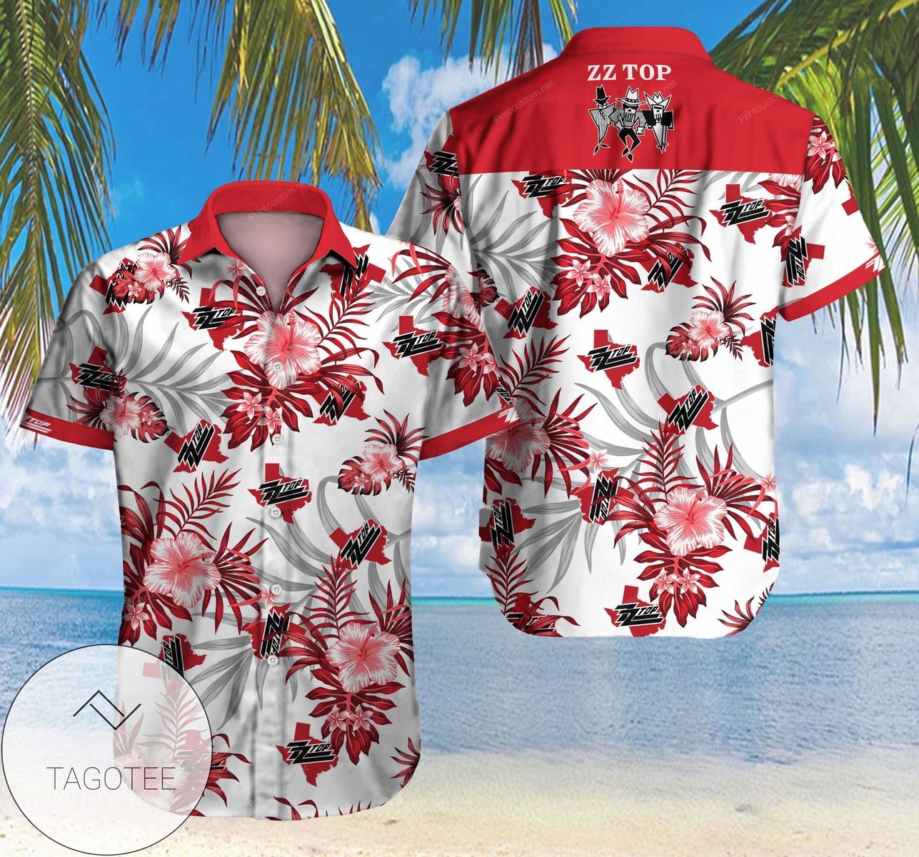 1. FC Bocholt Hawaiian Shirt