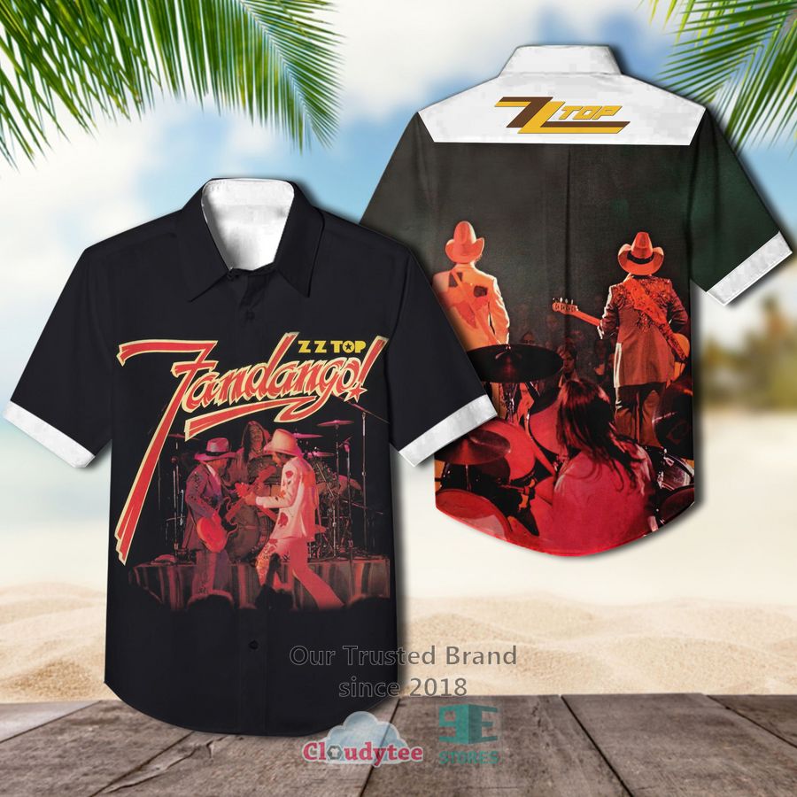 ZZ Top Band Eliminator Album Hawaiian Shirt