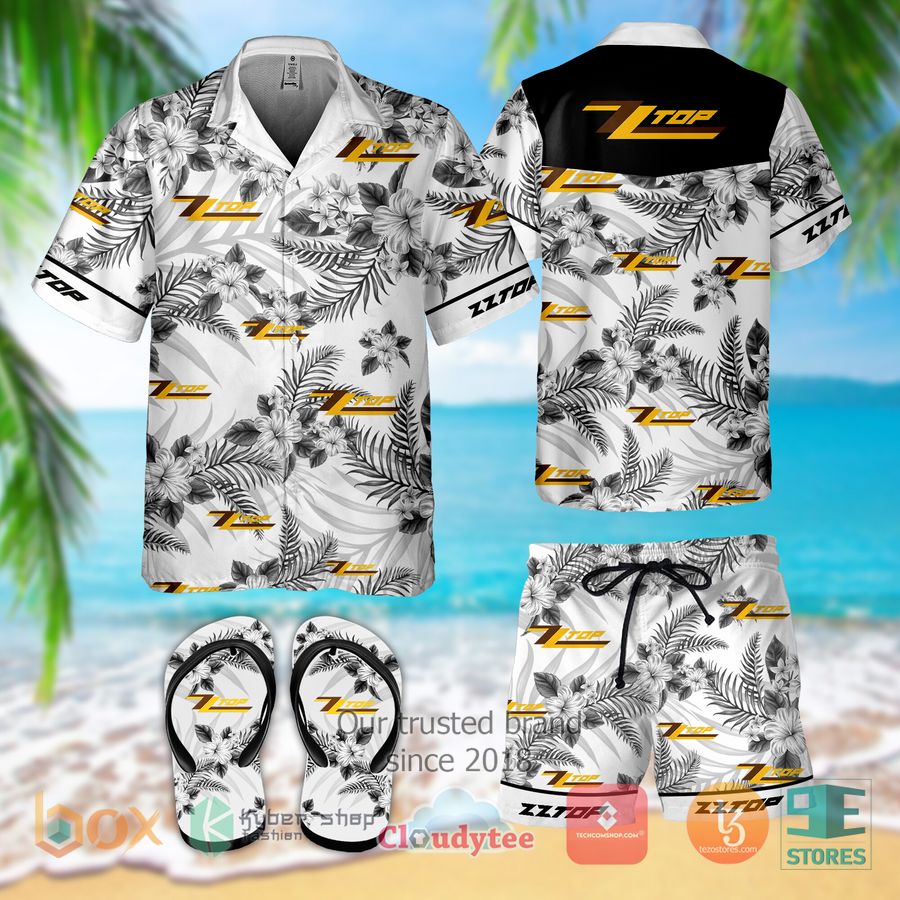 ZZ Top Band La Futura Album Hawaiian Shirt