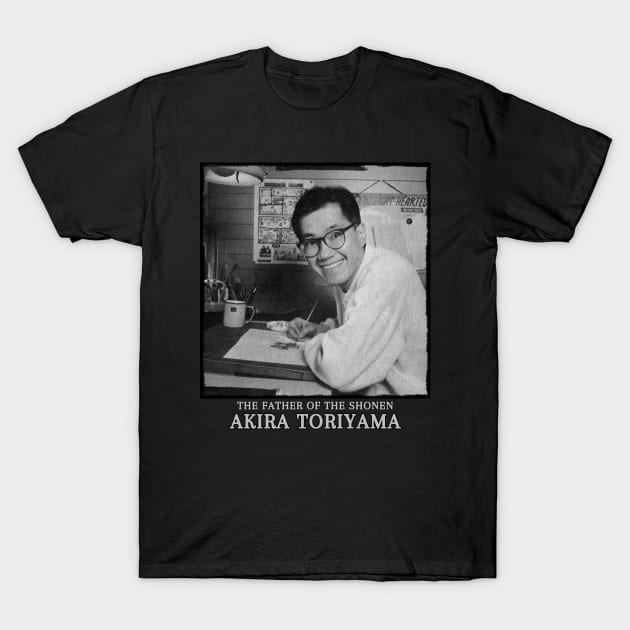 akira toriyama father of the shonen t shirt anime t shirt 7135 kt6qm