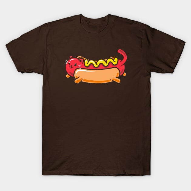 cat hotdog t shirt 9391 vn1tt