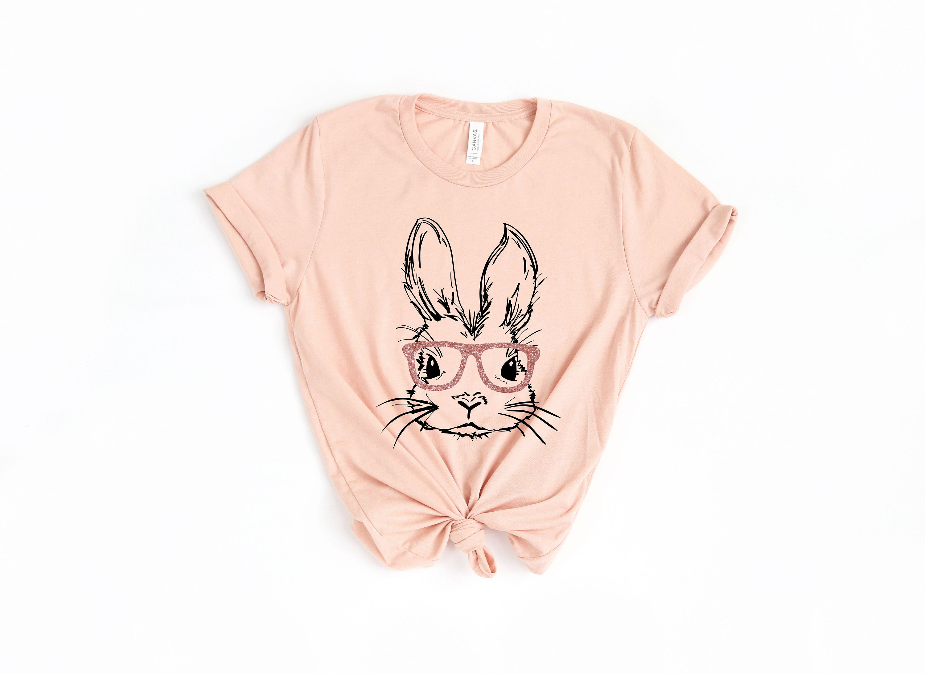 easter bunny with glasses bunny easter shirt easter bunny tee easter gift 9965 ssmnj