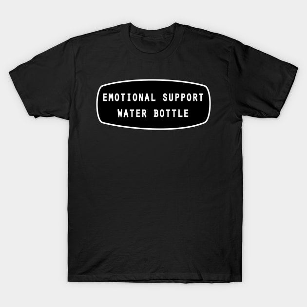 emotional support water bottle t shirt 7503 ebqyo