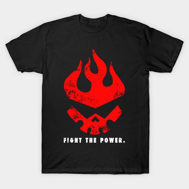gurren lagann fight the power ! t shirt anime t shirt 9668 4m9k8