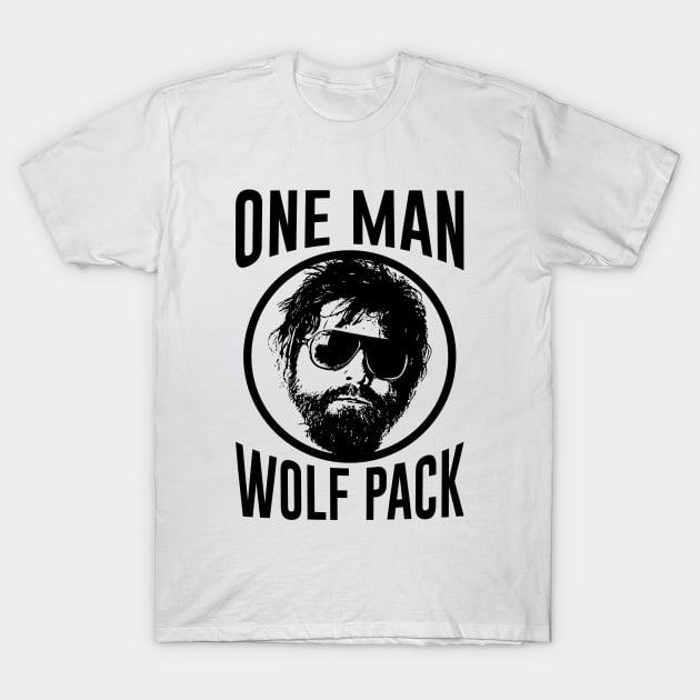 hangover one man wolf pack t shirt 8607