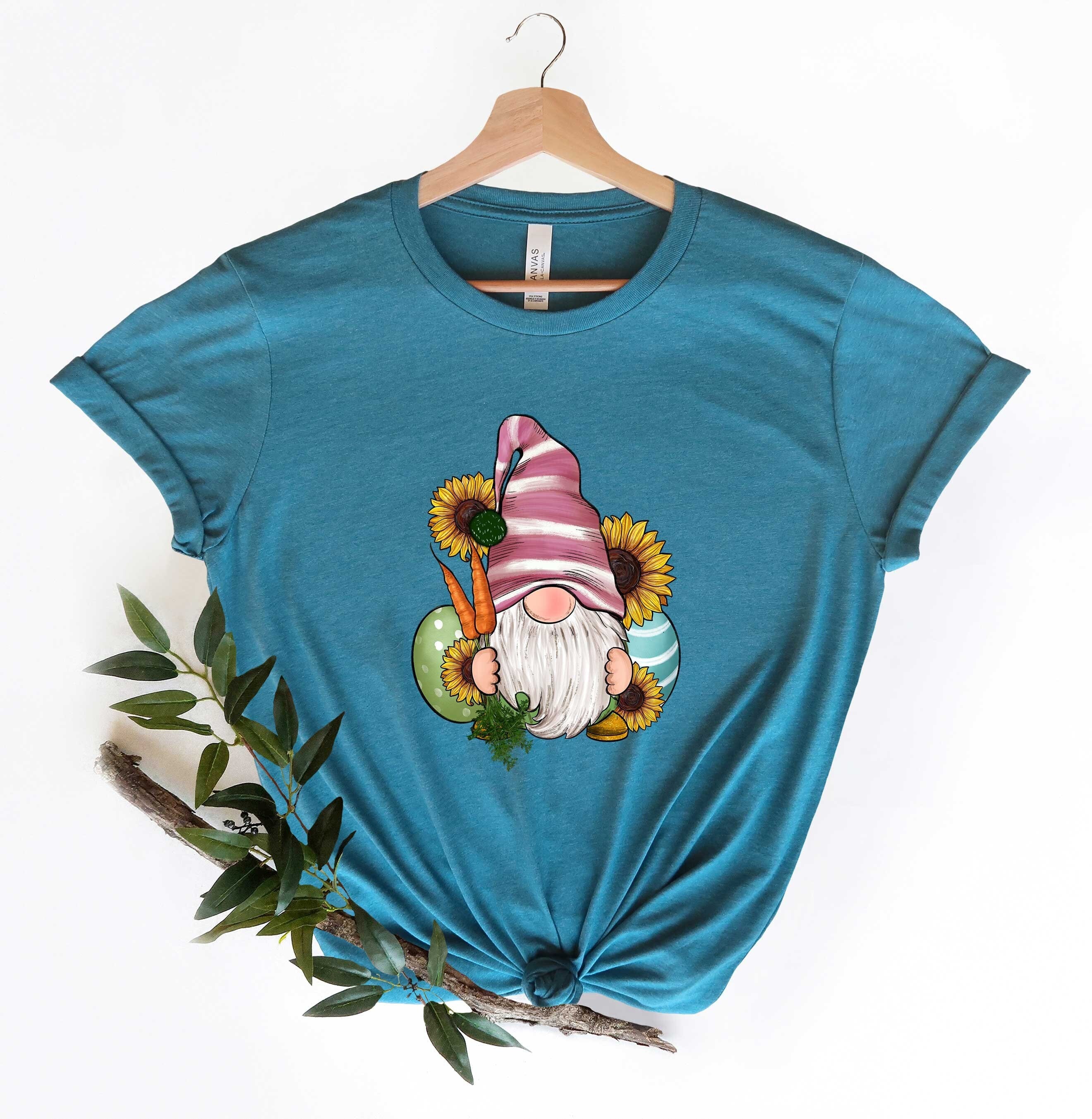 happy easter gnome shirt bunny ears gnomes shirt for easter 7821 uno4o