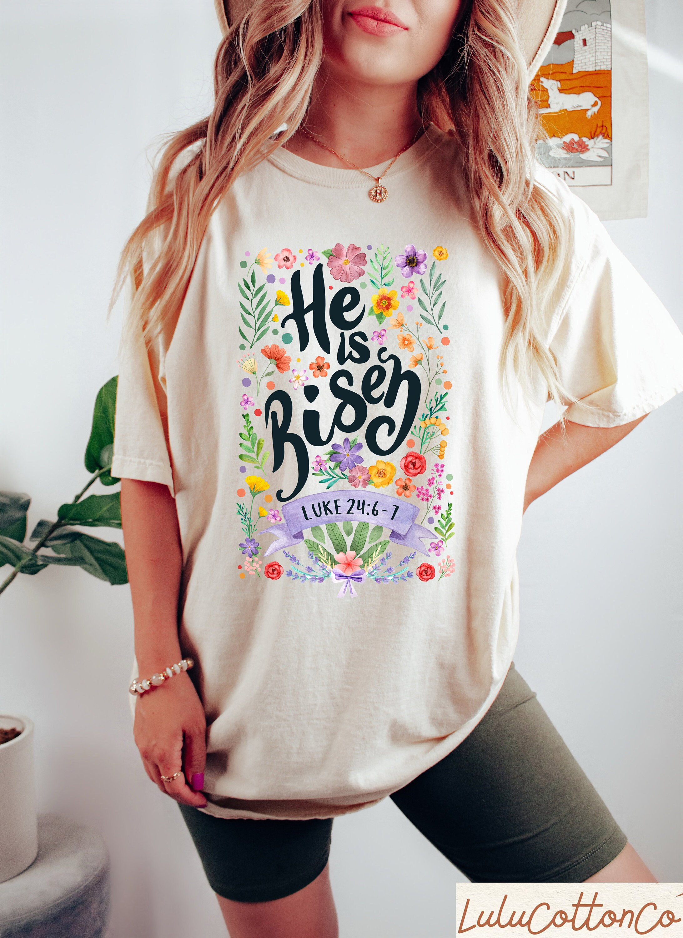 he is risen easter shirt floral he is risen tee christian easter outfit 5695 c4rdb