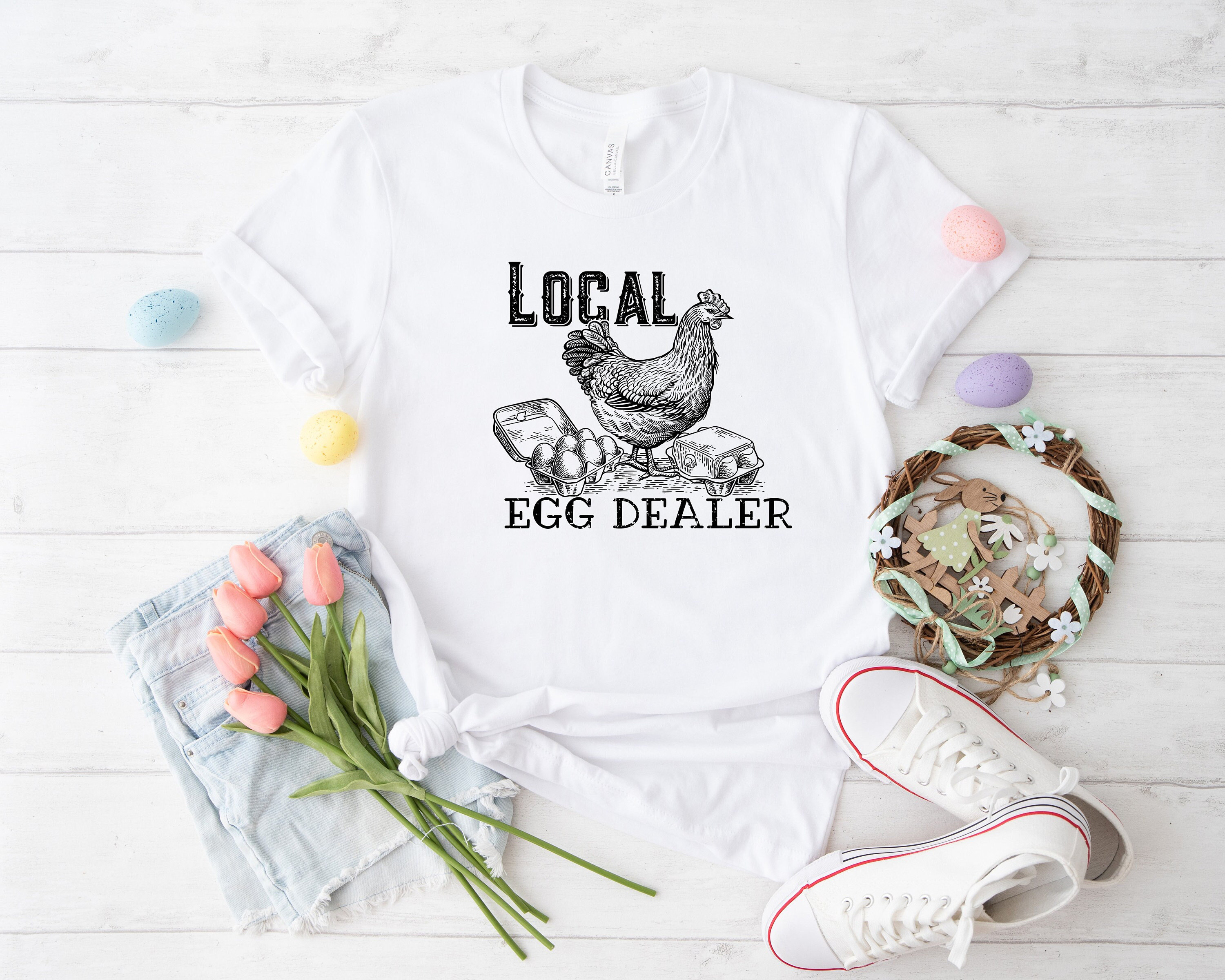 local egg dealer shirt easter eggs shirt easter bunny shirt 9470 vq55i