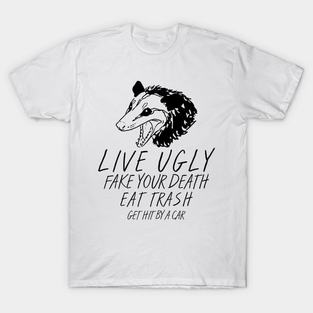 opossum quotes t shirt 8670 ewlj4