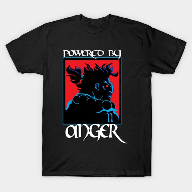 powered by anger t shirt anime t shirt 9233 80wl3