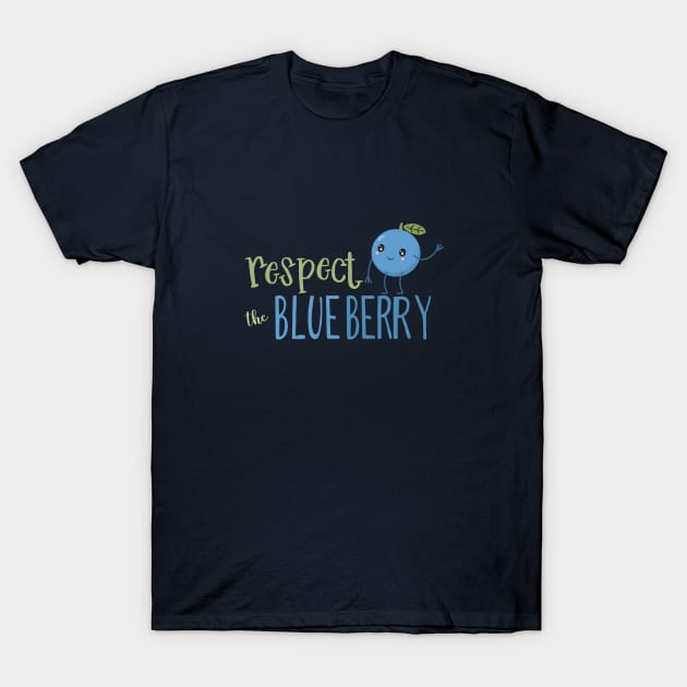 respect the blueberry t shirt 9620 rpih4
