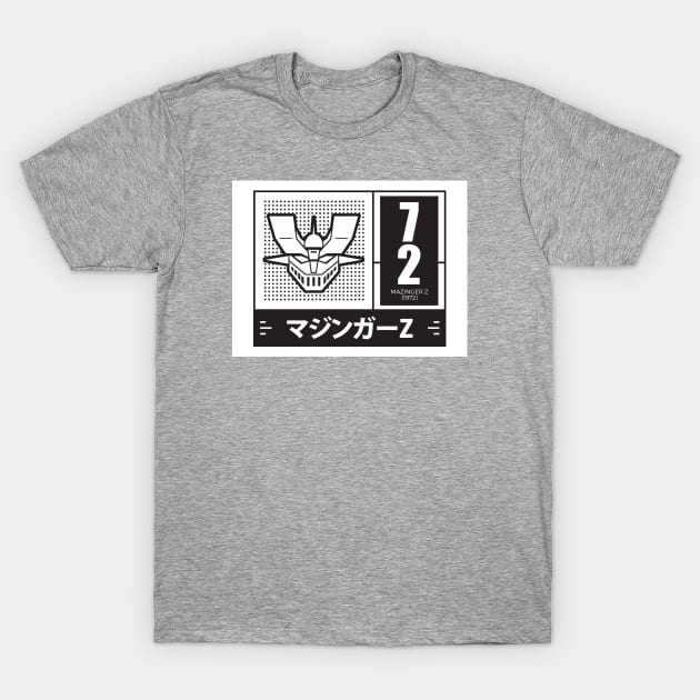 retro anime robo mazinger z t shirt anime t shirt 5954 sqond