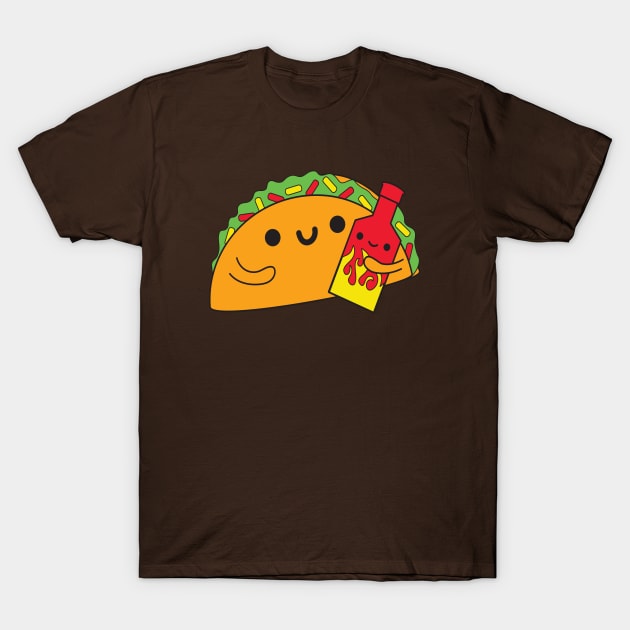 taco loves hot sauce t shirt 2049