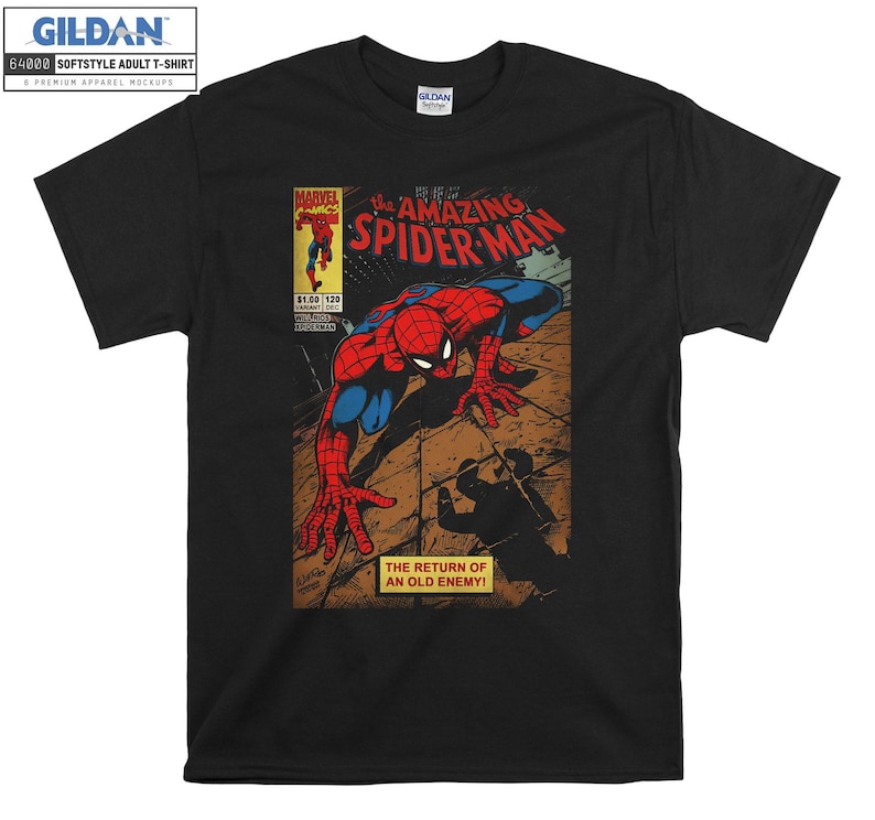 the amazing spider man poster t shirt 3528