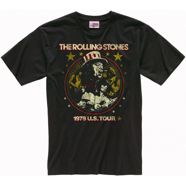 the rolling stones 1978 us tour t shirt 2695 q15q8