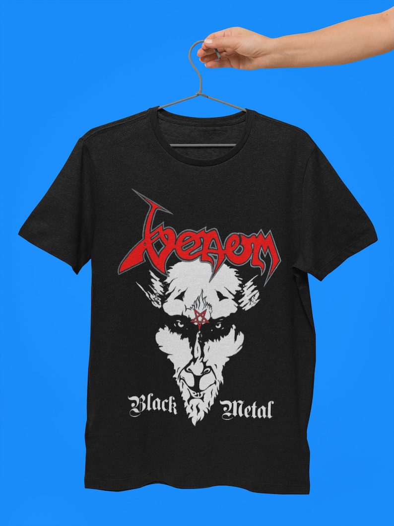 venom black metal heavy metal tshirt unisex famous design women and men t shirt vintage 2410