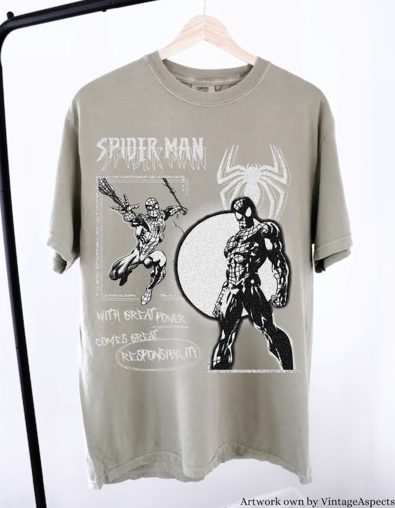 vintage spiderman shirt 5083 ggf6p