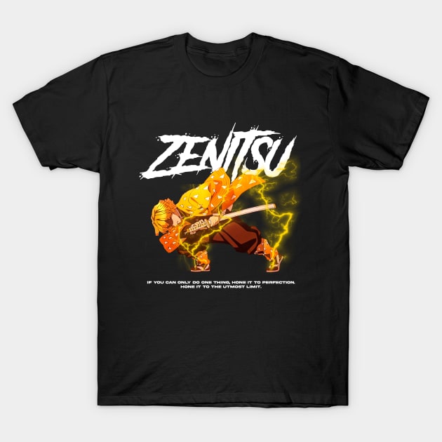 zenitsu chan demon slayer t shirt anime t shirt 6076
