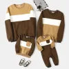 Family Matching Outfits Long Sleeve Hoodie Clothing Sets 1