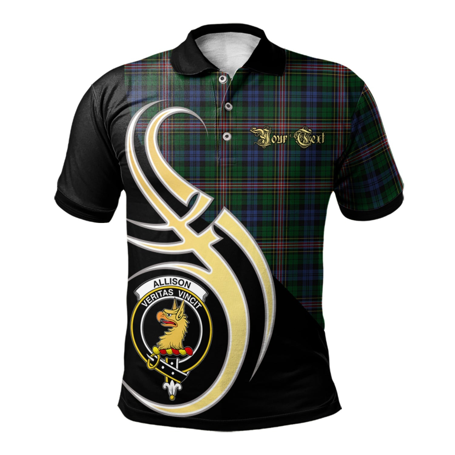 Mitchell Modern Tartan Polo Shirt - Believe In Me Style main image 1