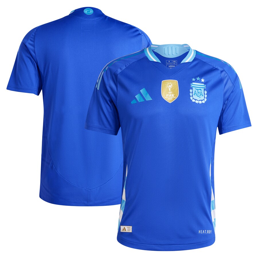 Argentina National Team adidas 2024 Away Authentic Jersey Blue