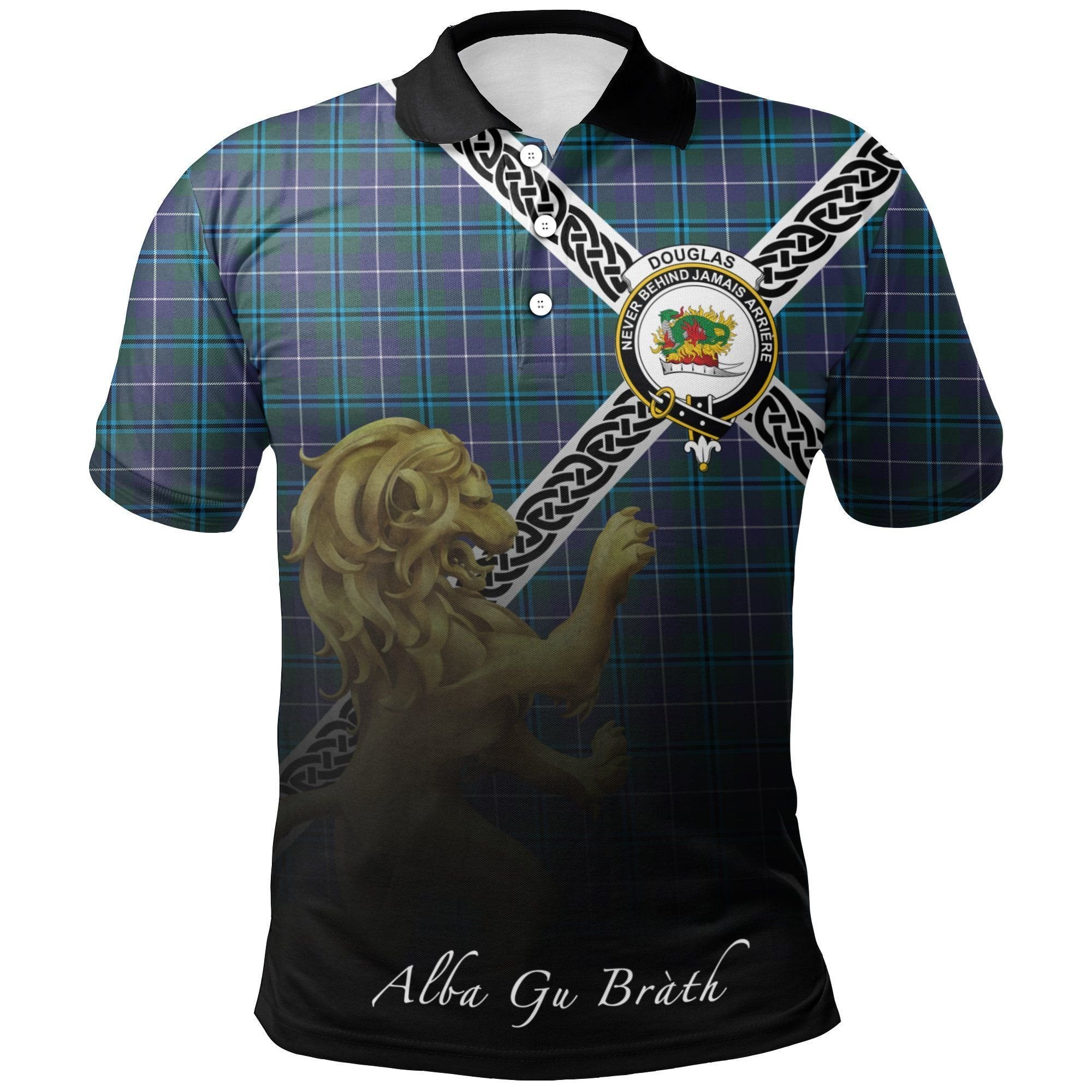 Douglas Ancient Clan - Military Polo Shirt main image 1