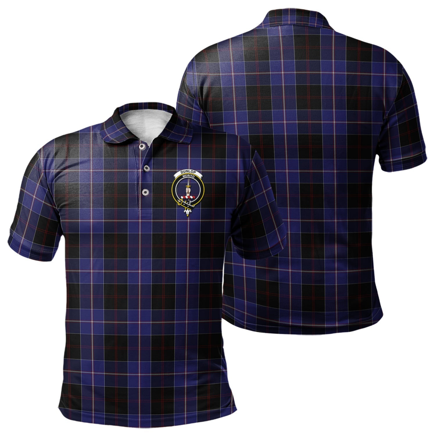 Tartan Placket Polo