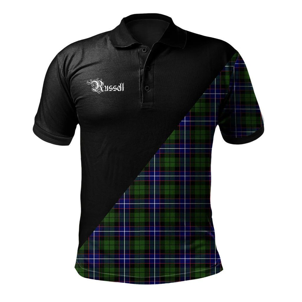 Kerr Modern Clan Polo Shirt, Scottish Tartan Kerr Modern Clans Polo Shirt Military Style main image 1