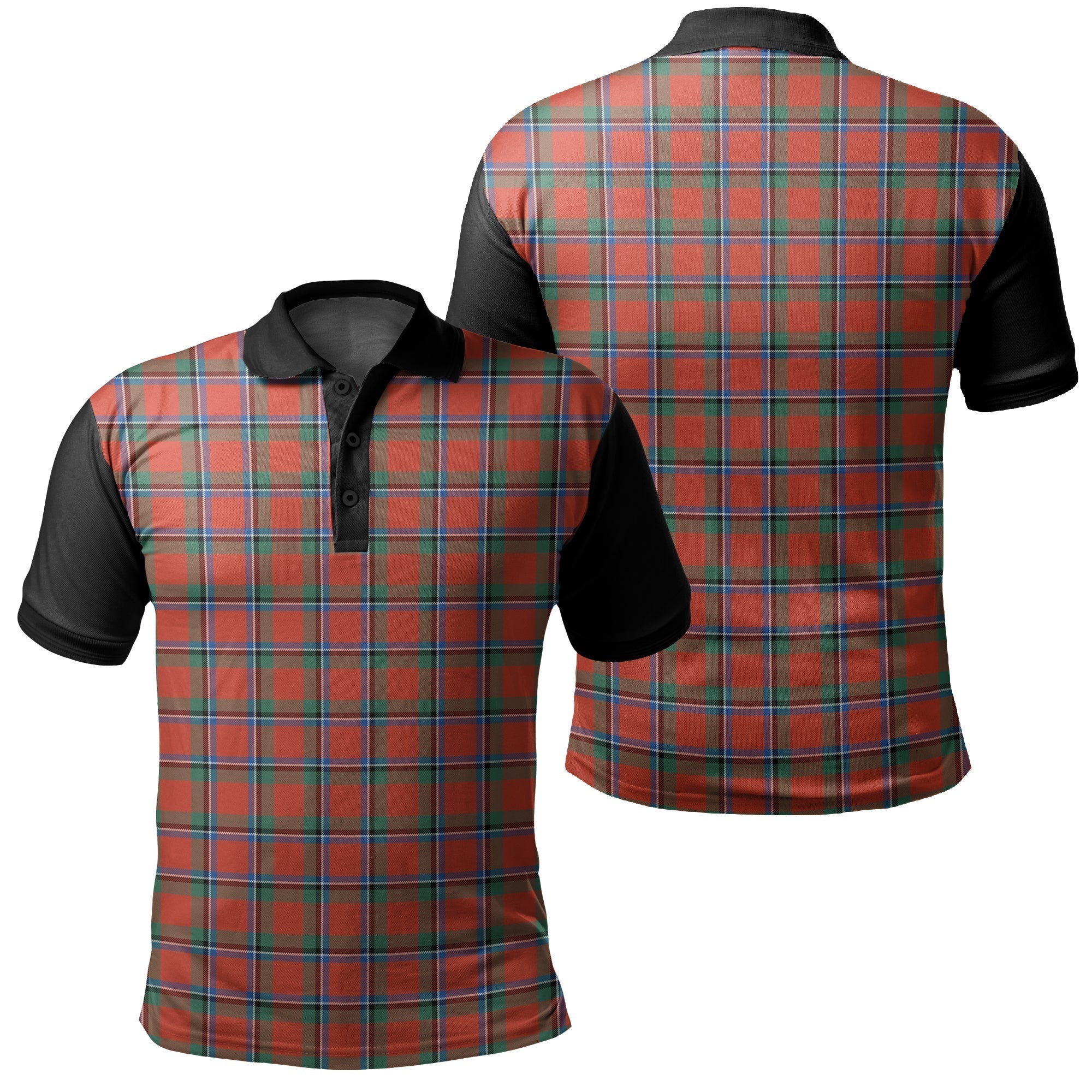 Stewart Dress Ancient Tartan Polo Shirt main image 1