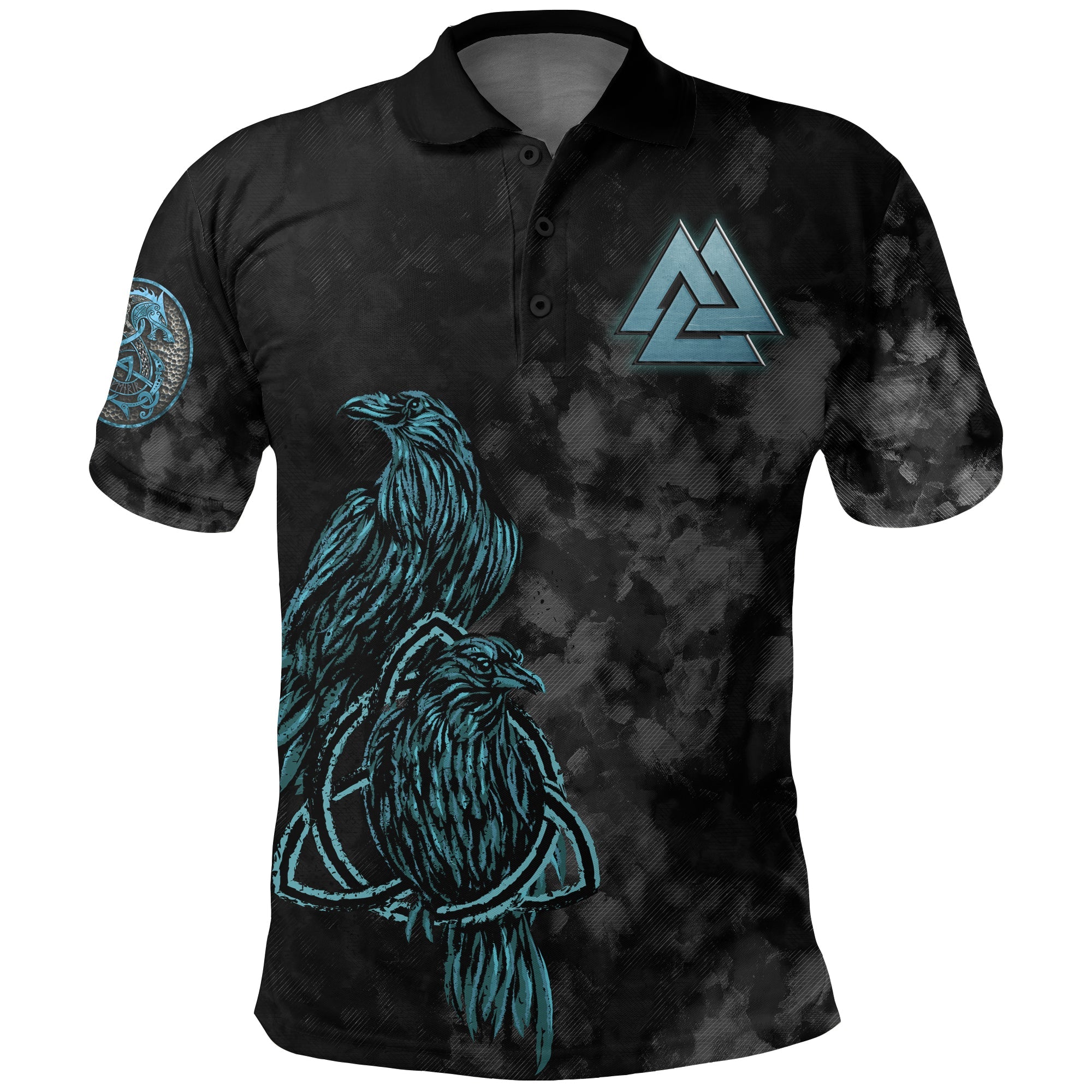 Henderson Ancient Tartan Polo Shirt Viking Wolf main image 1