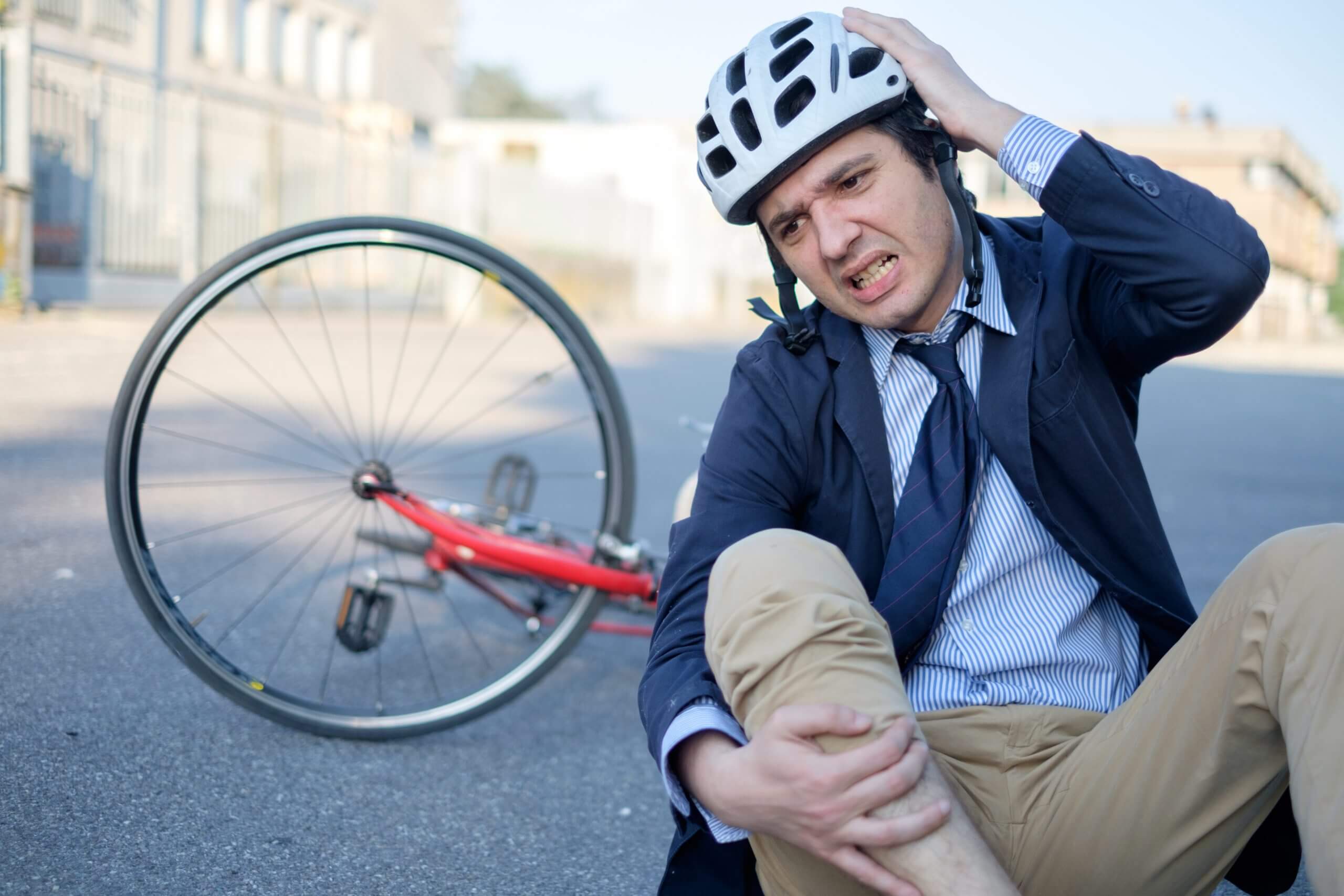 Bike Fall Shoulder Injury