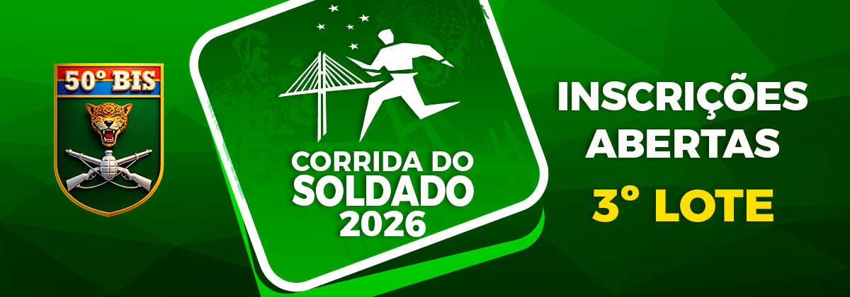 CORRIDA DO SOLDADO 2026