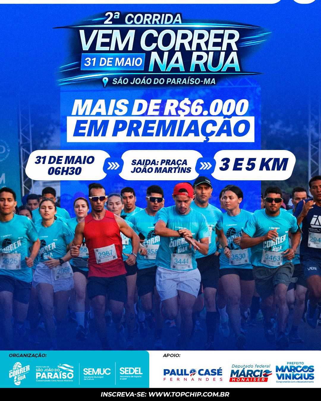 II CORRIDA VEM CORRER NA RUA