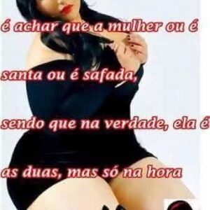 Santa de dia puta de noite