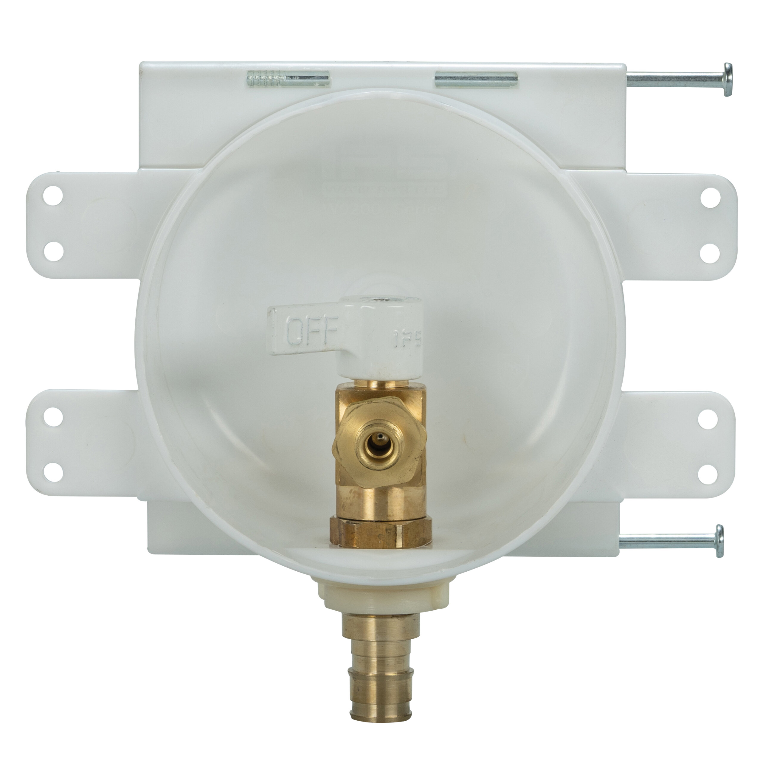 Round Mini Lead-free Ice Maker Outlet Box | IPS Plumbing