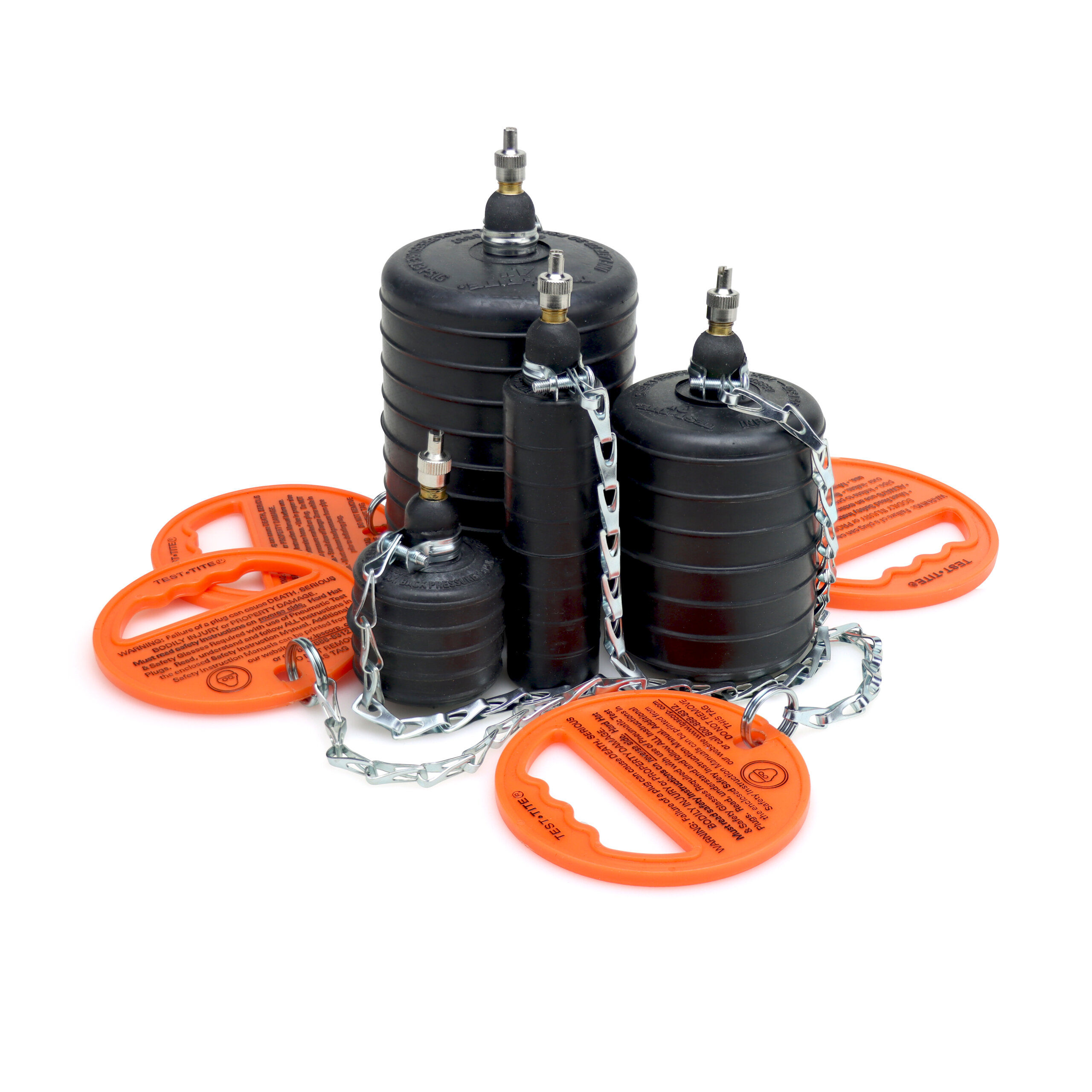 thumbnail image 2 of LTP34 Pneumatic Hydraulic Test Plug - Inflatable For 3" To 4" Pipes With 4' Hose 2 of 4