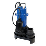 bottom suction sump pump