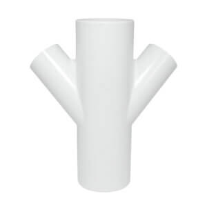 3″ X 2″ Double Wye DWV