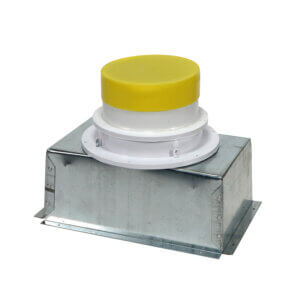 SOVENT STACK BOX FOR RECESSING A SOVENT AERATOR FITTING 2-1/2″ - 4″ PREFIX ″S″ FOR STEEL BOX
