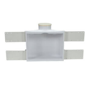 FIRE RATED WASHER BOX FOR FIRESTOPPING WASHER OUTLET ON RATED WALLS