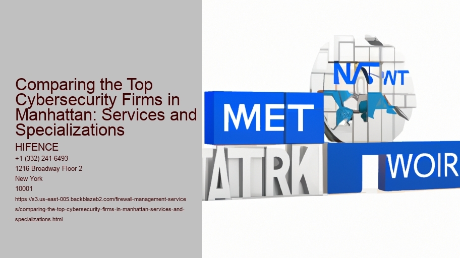 Comparing the Top Cybersecurity Firms in Manhattan: Services and Specializations
