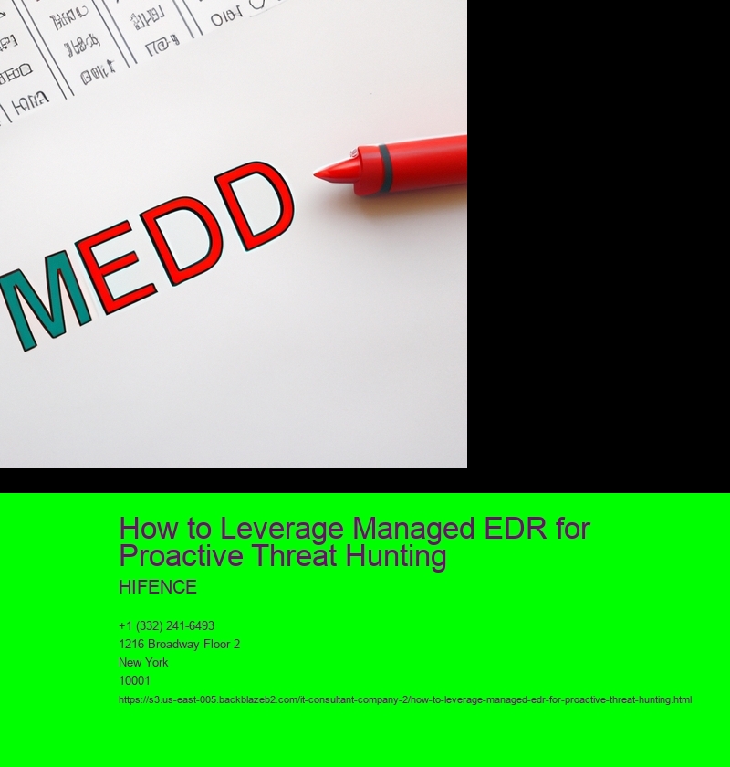 How to Leverage Managed EDR for Proactive Threat Hunting