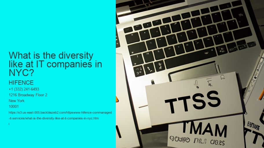 What is the diversity like at IT companies in NYC?